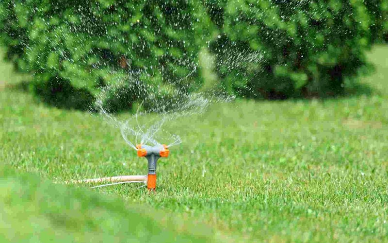 Irrigation Maintenance tips - image of sprinkler