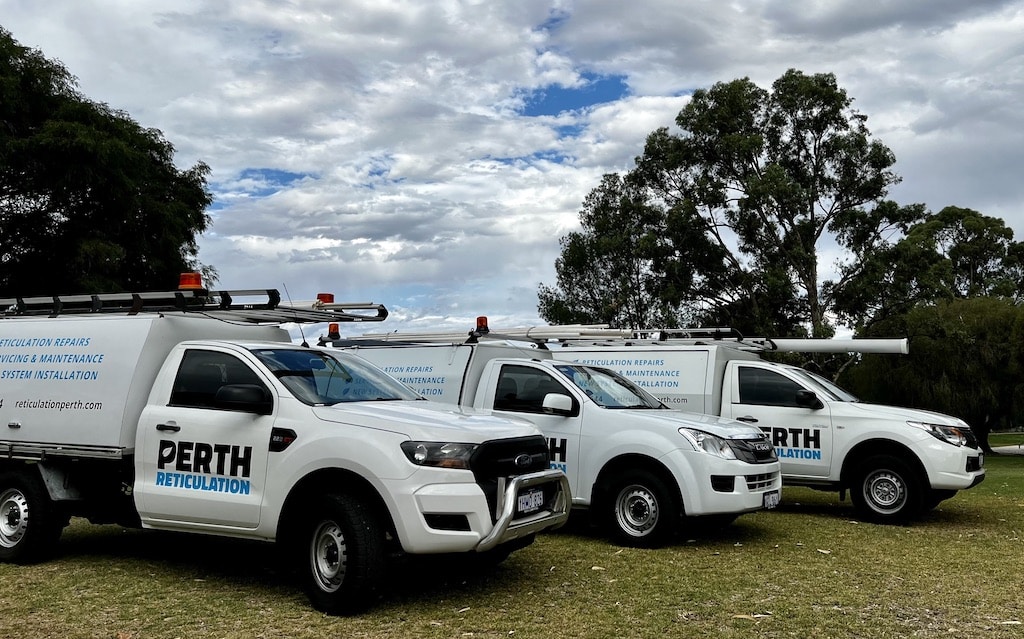 fleet of reticulation company vehicles