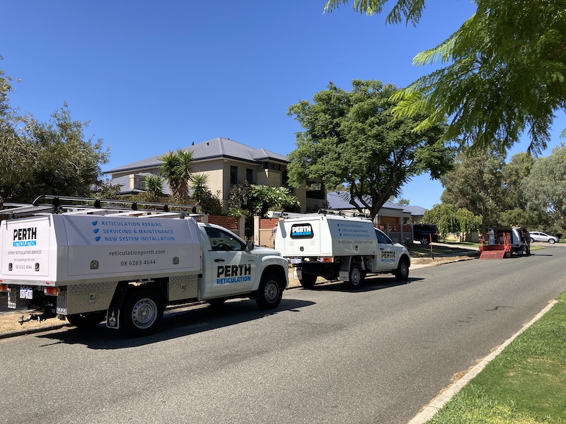 reticulation company installing new system